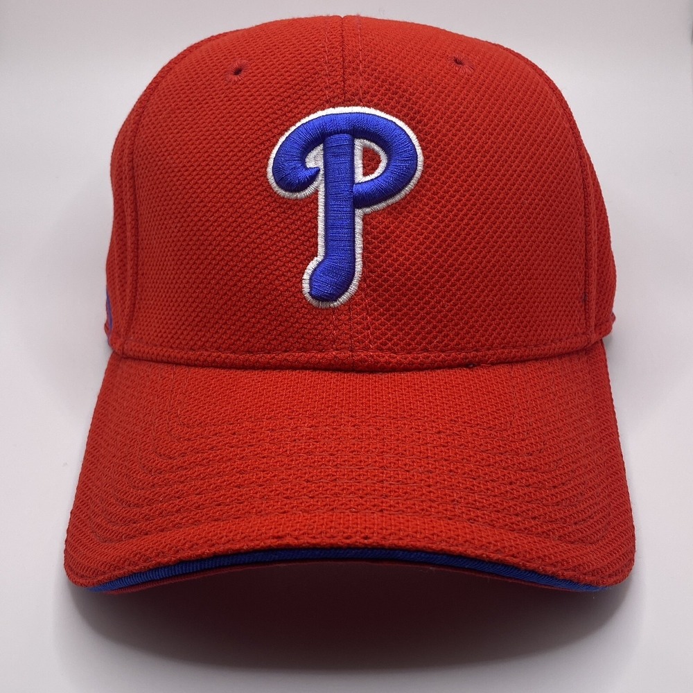 New Era Philadelphia Phillies Stretch Fit Batting Practice Cap Hat Size S/M